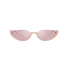Women's Ralph & Russo Robyn Cat Eye Sunglasses In Pink