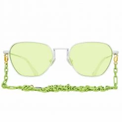Linda Farrow Alessandra Rich 1 C8 Rectangular Sunglasses