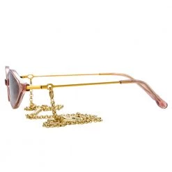 Linda Farrow Alessandra Rich 3 C6 Angular Sunglasses Women's