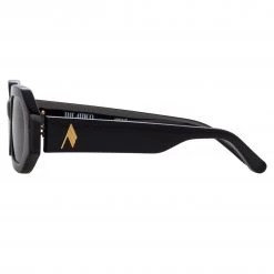 Women's The Attico Irene Angular Sunglasses In Black
