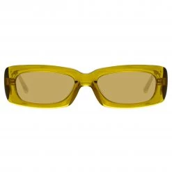 The Attico Mini Marfa In Mustard