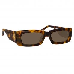 The Attico Mini Marfa In Tortoiseshell