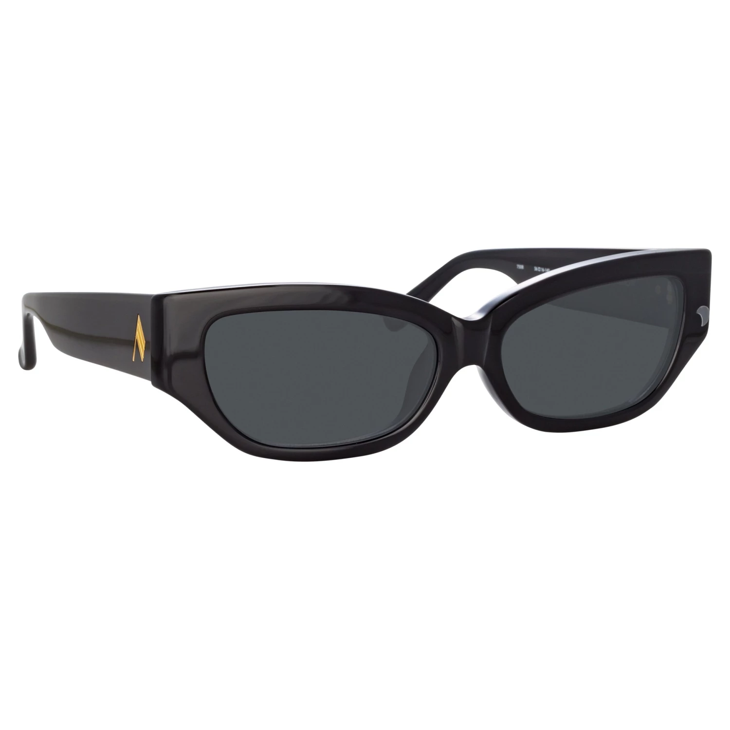 The Attico Vanessa Cat Eye Sunglasses In Black 2 The Attico Vanessa Cat Eye Sunglasses In Black
