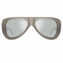 Women's The Attico Edie Aviator Sunglasses In Silver