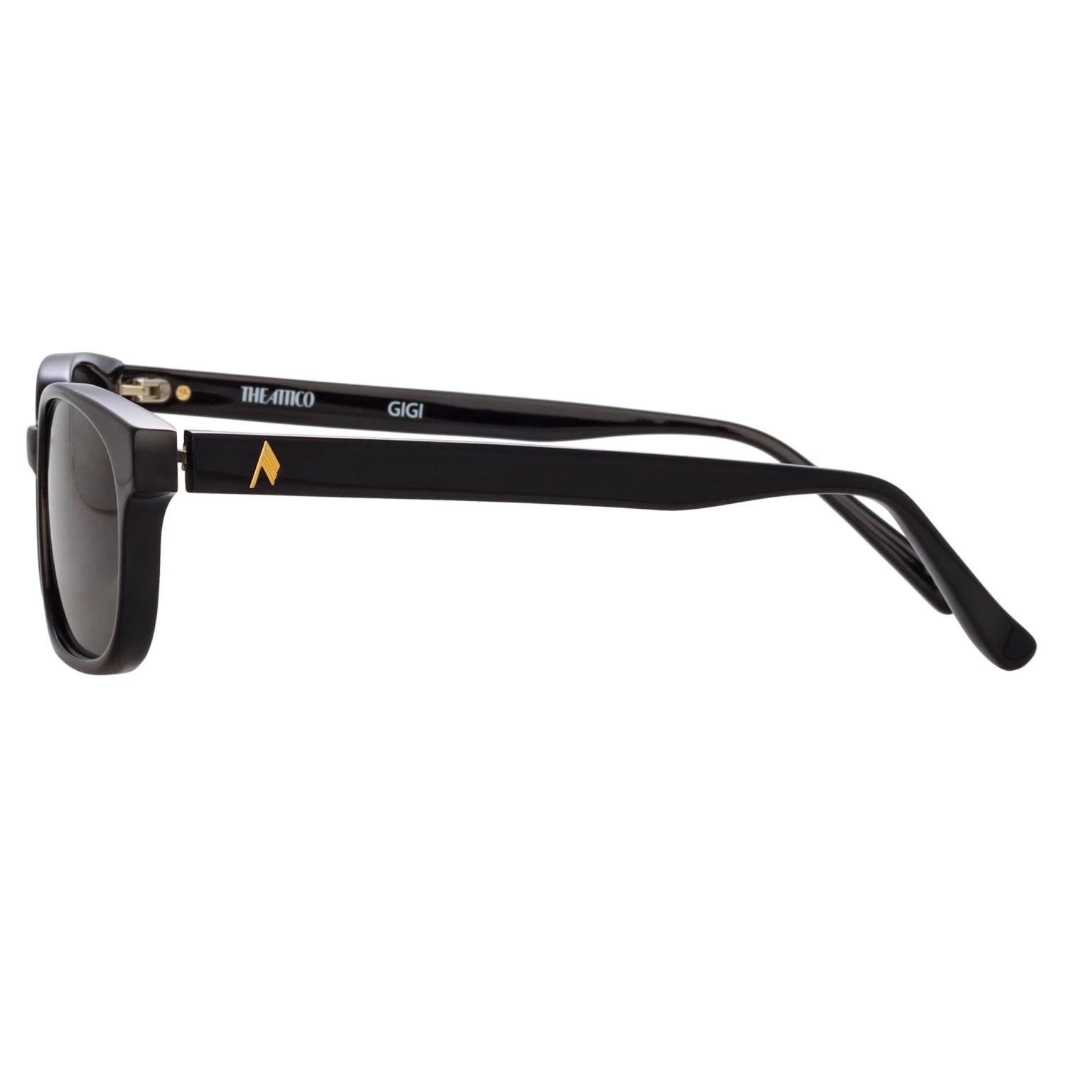 The Attico Gigi Rectangular Sunglasses In Black 3 The Attico Gigi Rectangular Sunglasses In Black