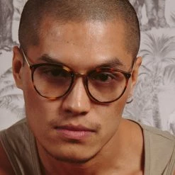 Linda Farrow The CORE Optical Collection The Calthorpe | Men's Oval Optical Frame In Tortoiseshell (C15)