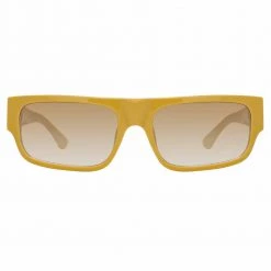 Linda Farrow Dries Van Noten 189 C3 Rectangular Sunglasses Women's