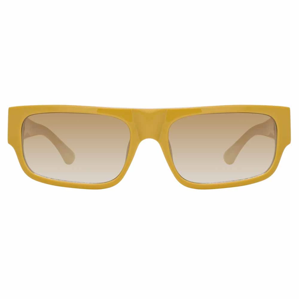 Linda Farrow Dries Van Noten 189 C3 Rectangular Sunglasses Women's 1 Linda Farrow Dries Van Noten 189 C3 Rectangular Sunglasses Women's