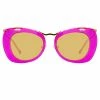Linda Farrow Dries Van Noten 193 C2 Cat Eye Sunglasses Women's