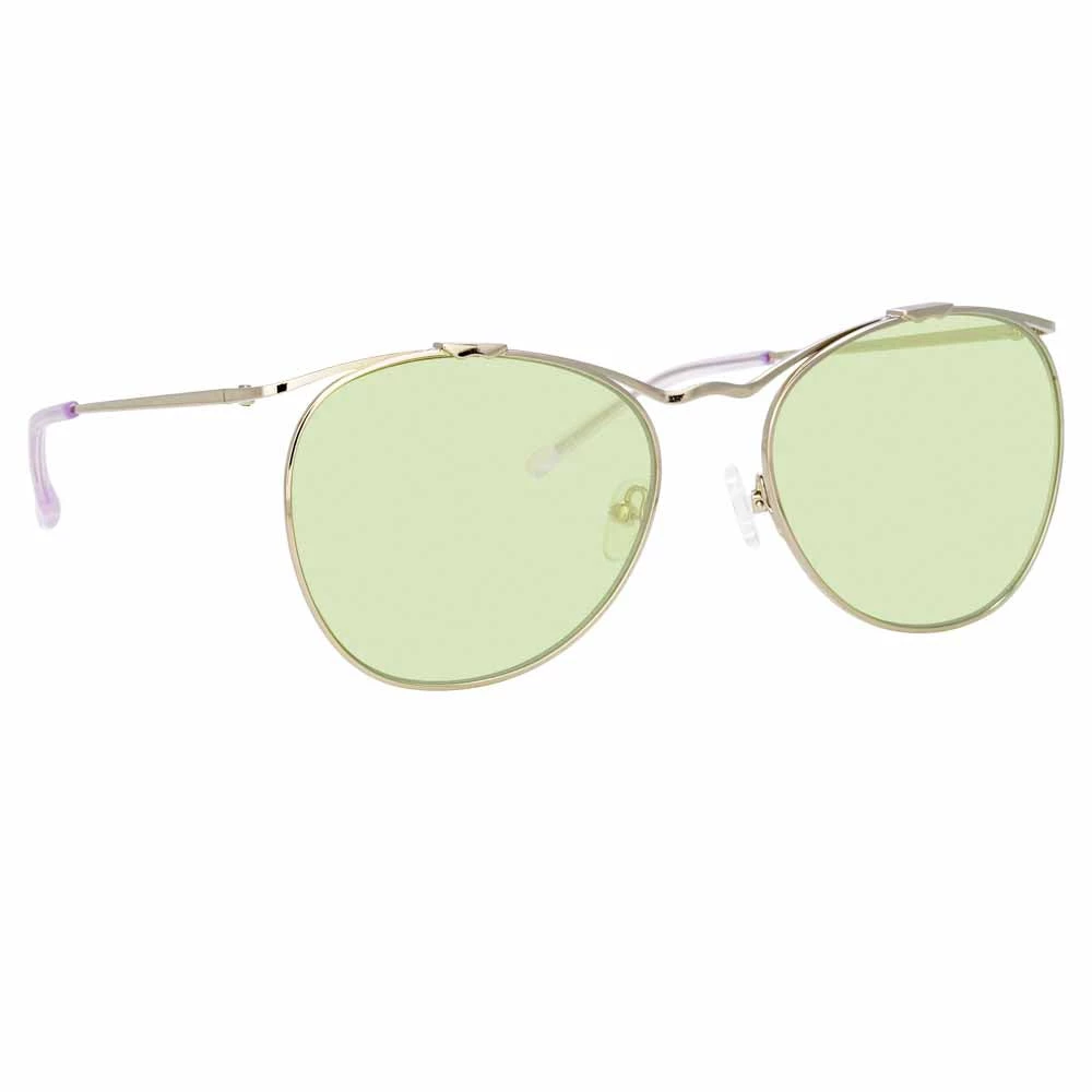 Linda Farrow Dries Van Noten 194 C4 Cat Eye Sunglasses 2 Linda Farrow Dries Van Noten 194 C4 Cat Eye Sunglasses
