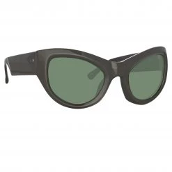 Women's Dries Van Noten Wrap Sunglasses In Grey