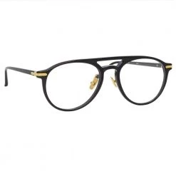Linda Farrow Linear Ando A C1 Aviator Optical Frame