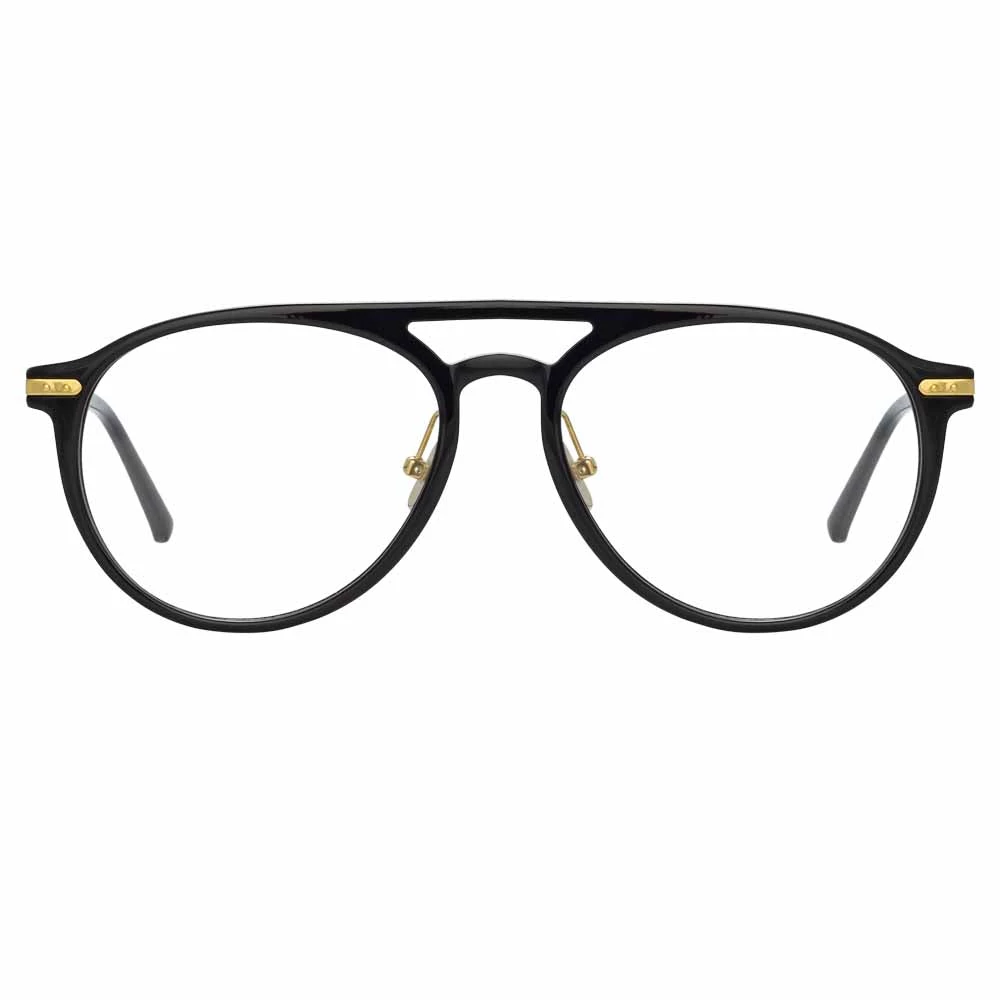 Linda Farrow Linear Ando C1 Aviator Optical Frame 1 Linda Farrow Linear Ando C1 Aviator Optical Frame