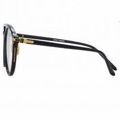 Linda Farrow Linear Ando C1 Aviator Optical Frame 7 Linda Farrow Linear Ando C1 Aviator Optical Frame