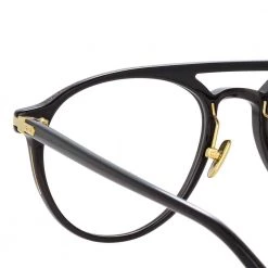 Linda Farrow Linear Ando A C1 Aviator Optical Frame