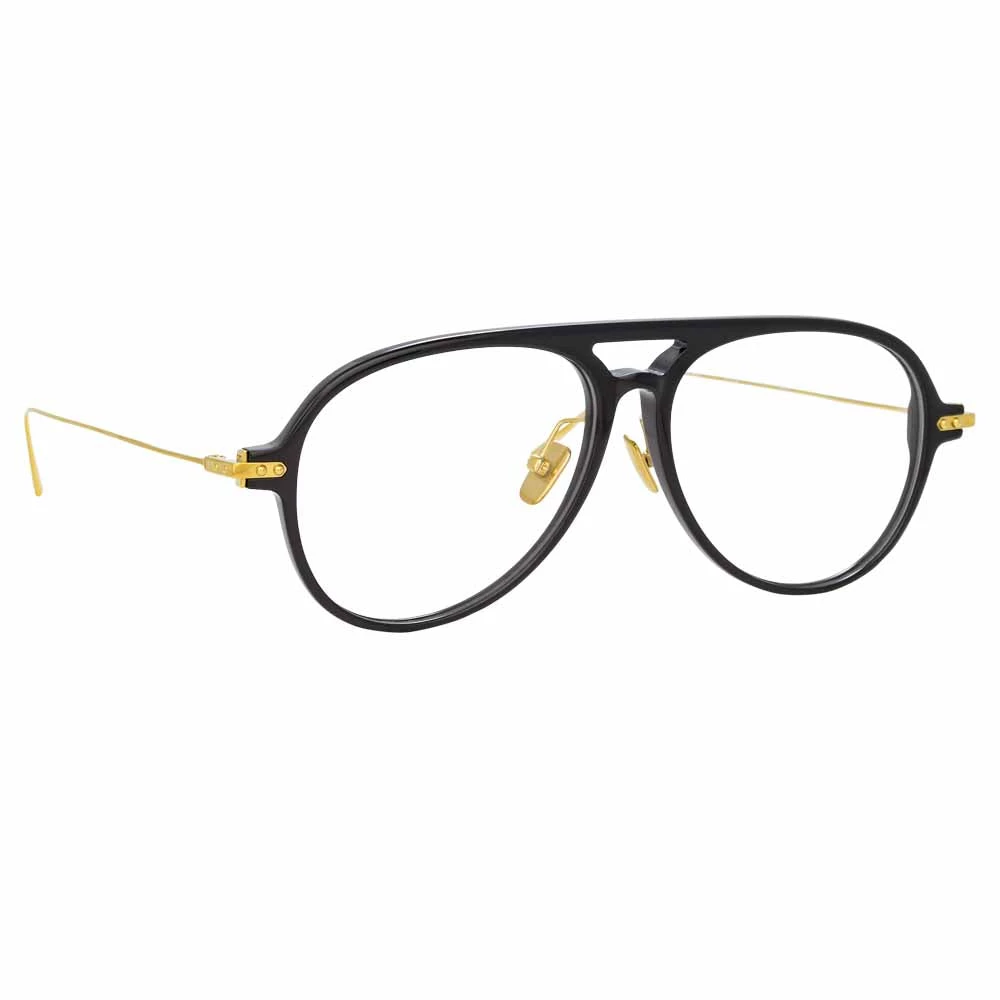 Linda Farrow Linear Gilles A C1 Aviator Optical Frame 2 Linda Farrow Linear Gilles A C1 Aviator Optical Frame