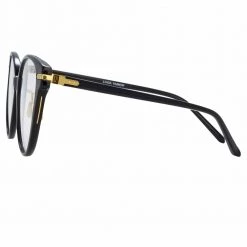 Linda Farrow Linear Arch A C1 Cat Eye Optical Frame 6 Linda Farrow Linear Arch A C1 Cat Eye Optical Frame