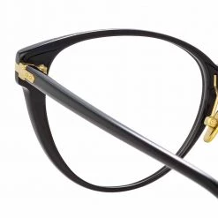 Linda Farrow Linear Arch A C1 Cat Eye Optical Frame 7 Linda Farrow Linear Arch A C1 Cat Eye Optical Frame