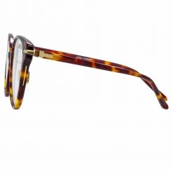 Women's Linda Farrow Linear Arch A C2 Cat Eye Optical Frame 6 Women's Linda Farrow Linear Arch A C2 Cat Eye Optical Frame