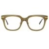 Linda Farrow Linear Women's Empire Optical D-Frame In Green