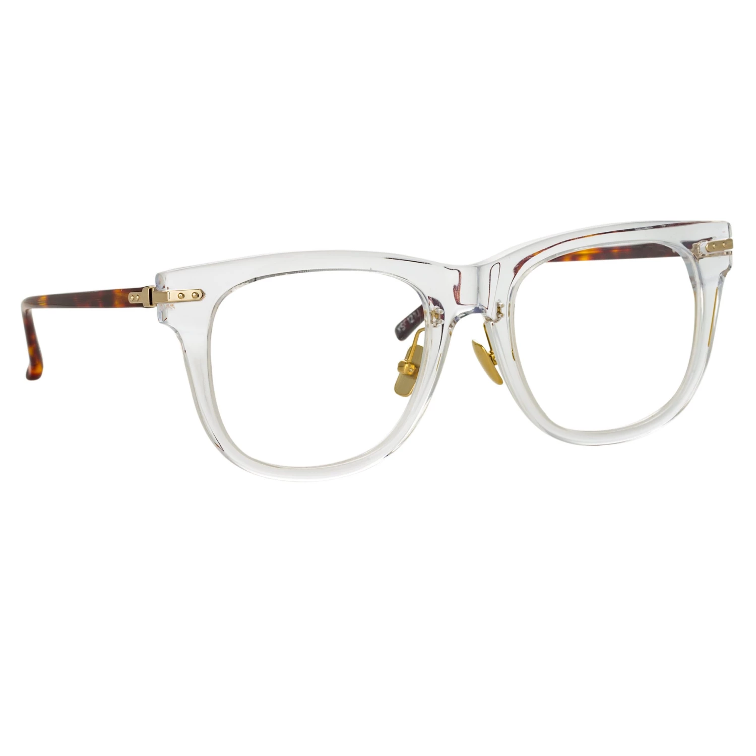 Linda Farrow Chrysler Optical D-Frame In Clear Women's 2 Linda Farrow Chrysler Optical D-Frame In Clear Women's