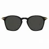 Linda Farrow Linear Mila A Square Sunglasses In Black