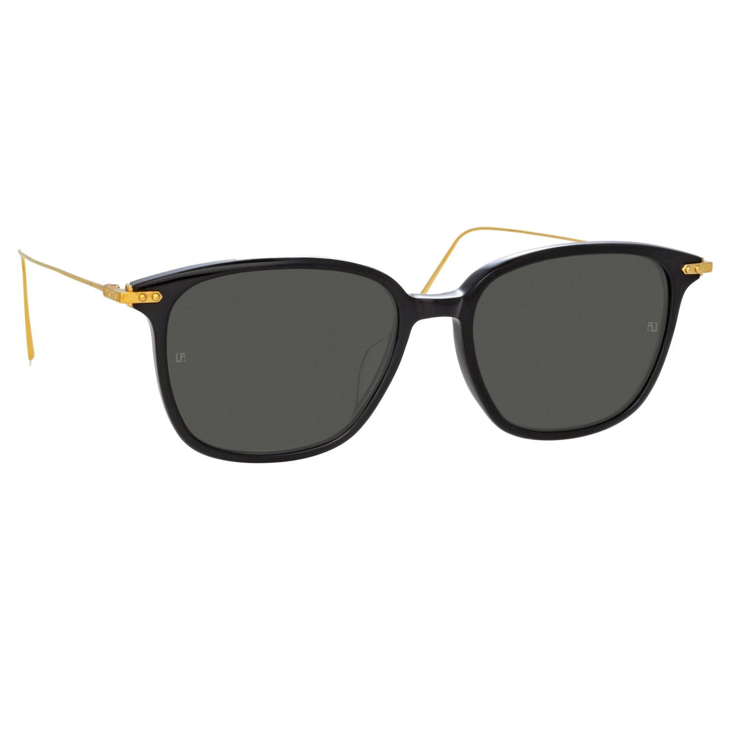 Linda Farrow Linear Coffey A Rectangular Sunglasses In Black (Men's) The LINEAR Collection 2 Linda Farrow Linear Coffey A Rectangular Sunglasses In Black (Men's) The LINEAR Collection