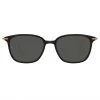 Linda Farrow Linear Coffey A Rectangular Sunglasses In Black (Men's) The LINEAR Collection
