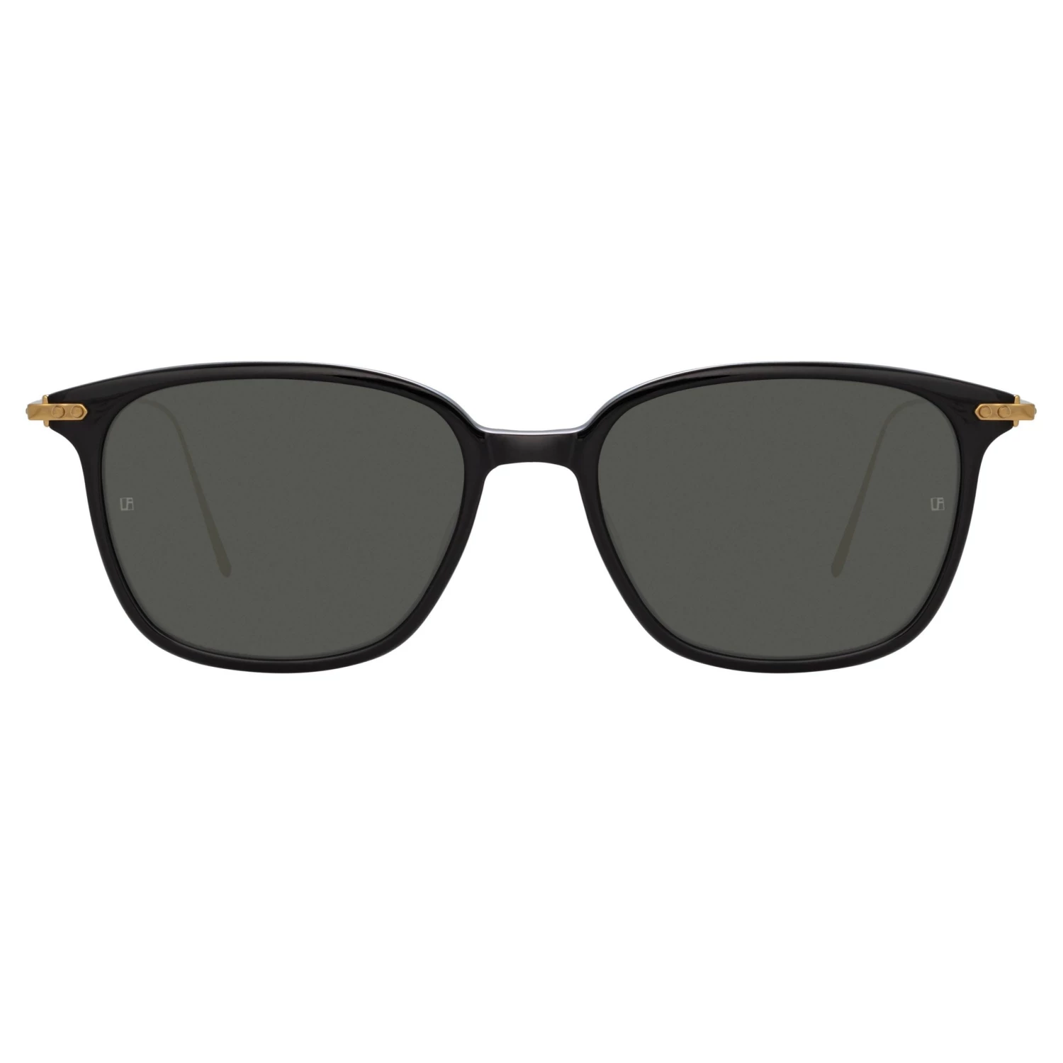 Linda Farrow Linear Coffey A Rectangular Sunglasses In Black (Men's) The LINEAR Collection 1 Linda Farrow Linear Coffey A Rectangular Sunglasses In Black (Men's) The LINEAR Collection