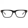 Linda Farrow Linear Mae Cat Eye Optical Frame In Black
