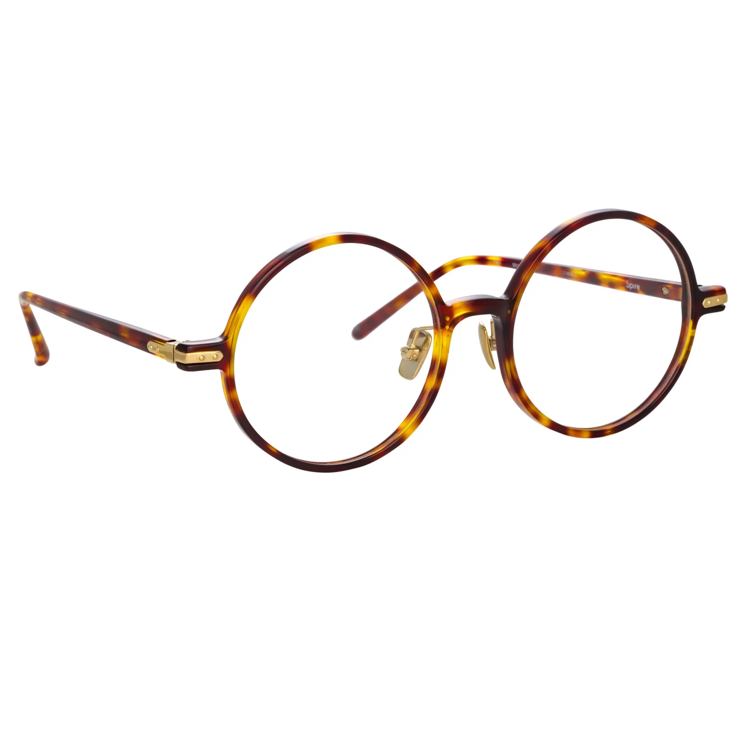 Linda Farrow Linear Spire A Round Optical Frame In Tortoiseshell The LINDA FARROW Spring/Summer '22 Collection 2 Linda Farrow Linear Spire A Round Optical Frame In Tortoiseshell The LINDA FARROW Spring/Summer '22 Collection