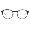 Linda Farrow Lee Oval Optical Frame In Black