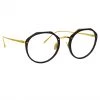 LINDA FARROW UK Women's Reynolds Angular Optical Frame In Black