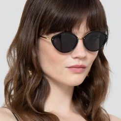 Linda Farrow Lucy Cat Eye Sunglasses In White 10 Linda Farrow Lucy Cat Eye Sunglasses In White