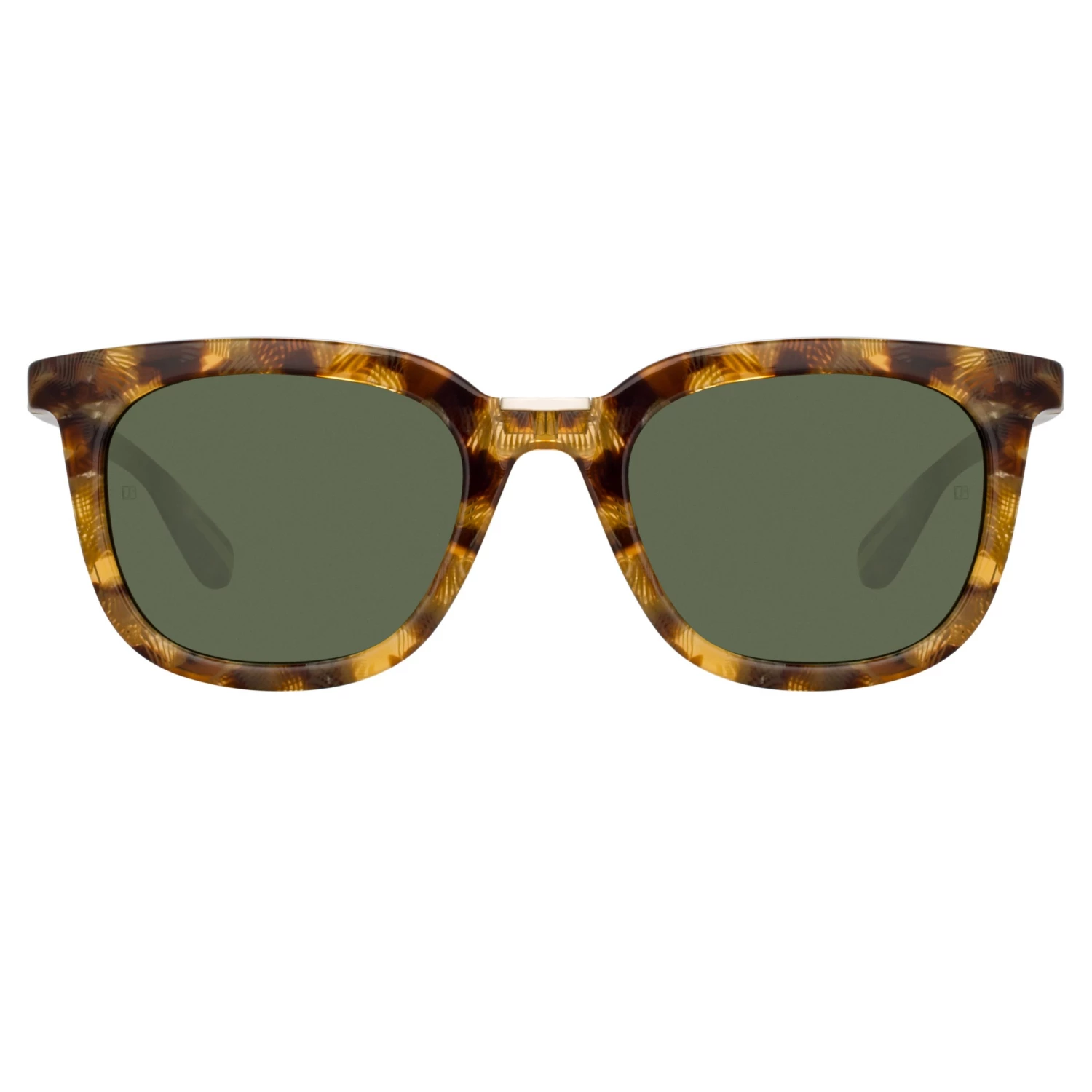 LINDA FARROW (U.K.) Women's Burton D-Frame Sunglasses In Tobacco Tortoiseshell 1 LINDA FARROW (U.K.) Women's Burton D-Frame Sunglasses In Tobacco Tortoiseshell
