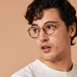 LINDA FARROW (U.K.) Women's Aldrin Optical Square Frame In Tortoiseshell