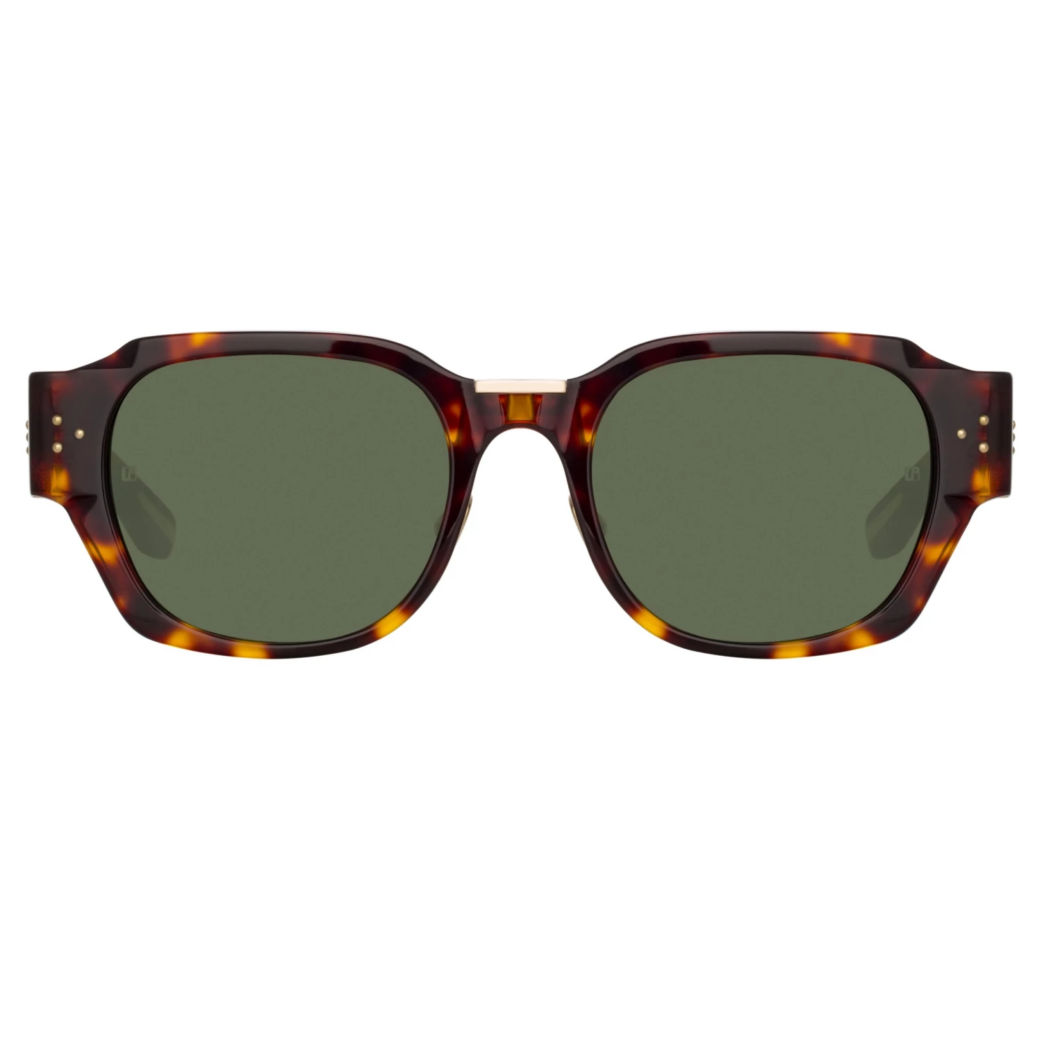 LINDA FARROW (U.K.) Ramon Rectangular Sunglasses In Tortoiseshell Women's 1 LINDA FARROW (U.K.) Ramon Rectangular Sunglasses In Tortoiseshell Women's