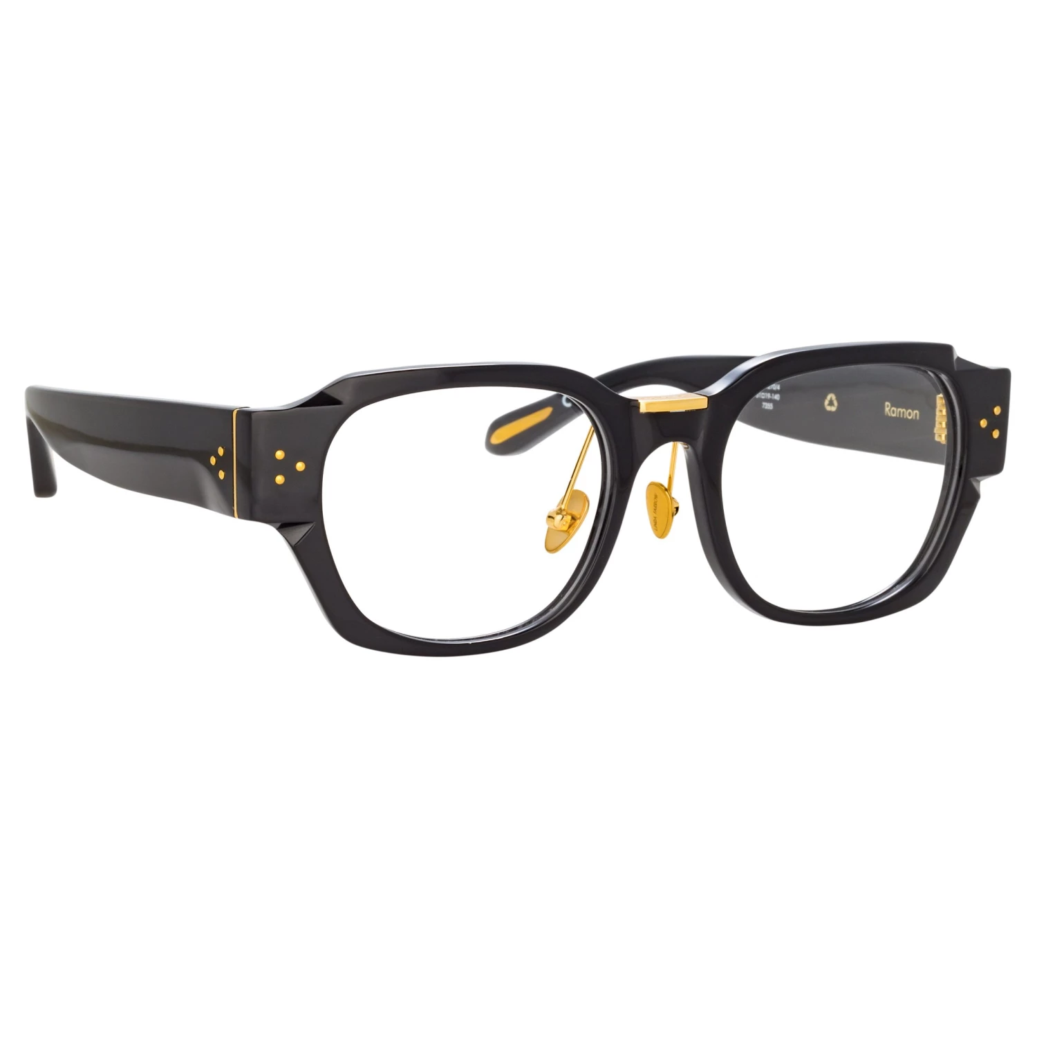 Linda Farrow Ramon Rectangular Optical Frame In Black The LINDA FARROW Spring/Summer '22 Collection 2 Linda Farrow Ramon Rectangular Optical Frame In Black The LINDA FARROW Spring/Summer '22 Collection
