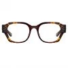 Linda Farrow Ramon Rectangular Optical Frame In Tortoiseshell The LINDA FARROW Spring/Summer '22 Collection