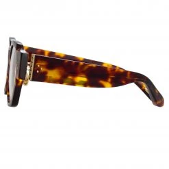 Linda Farrow Ramon Rectangular Optical Frame In Tortoiseshell The LINDA FARROW Spring/Summer '22 Collection 6 Linda Farrow Ramon Rectangular Optical Frame In Tortoiseshell The LINDA FARROW Spring/Summer '22 Collection
