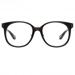 Linda Farrow Palla Optical D-Frame Frame In Black The LINDA FARROW Spring/Summer '22 Collection