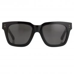 Linda Farrow The Max | D-Frame Sunglasses In Black Frame (C4)