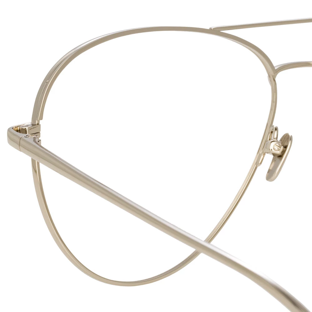Linda Farrow Carmen C2 Aviator Optical Frame 4 Linda Farrow Carmen C2 Aviator Optical Frame