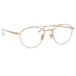 Linda Farrow Caine C1 Aviator Optical Frame