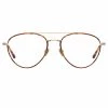 Linda Farrow Brodie C1 Aviator Optical Frame
