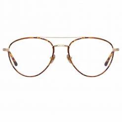 Linda Farrow Brodie C1 Aviator Optical Frame