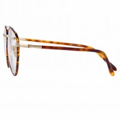 Linda Farrow Brodie C1 Aviator Optical Frame