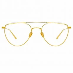 Linda Farrow Auguste C1 Aviator Optical Frame