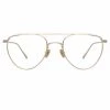 Linda Farrow Auguste C2 Aviator Optical Frame
