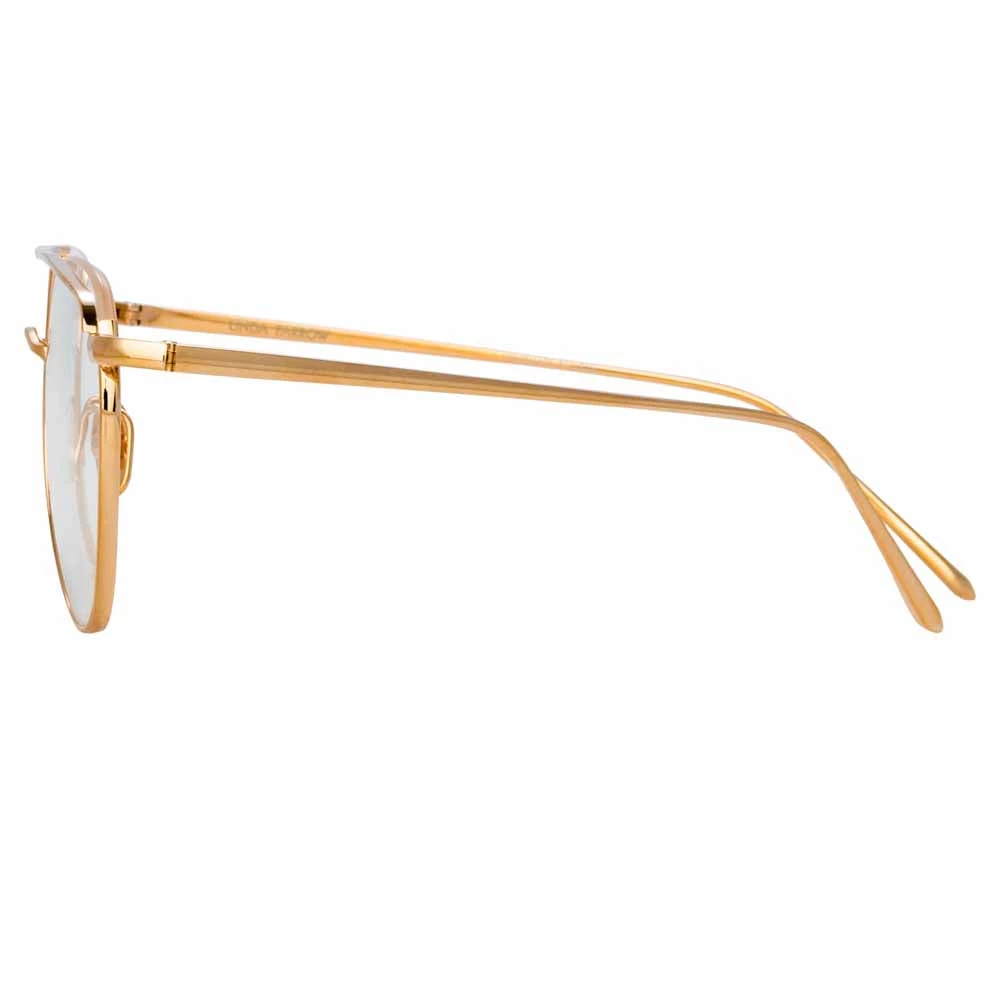 Linda Farrow Auguste C3 Aviator Optical Frame 3 Linda Farrow Auguste C3 Aviator Optical Frame